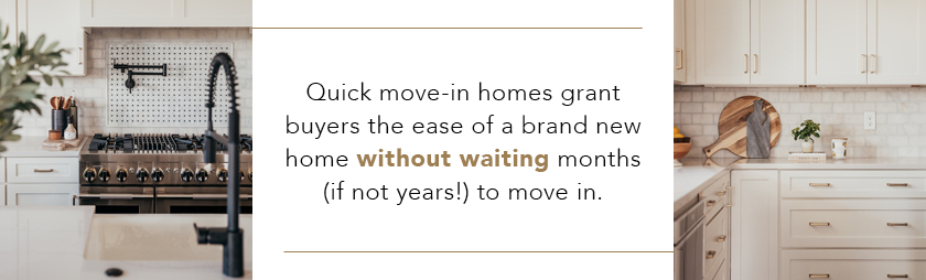 quick move-in homes