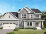 front exterior of a new home in Chadds Ford, PA